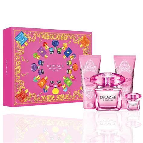 versace bright crystal gift sets|versace bright crystal absolu set.